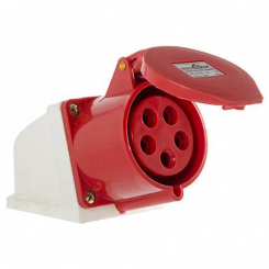 Розетка (гніздо) стаціонарна ECOНОМЕ ГC 32А/5 3Р N РЕ (ECO-125)