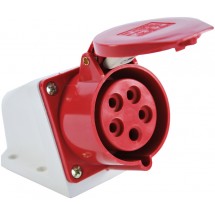 Розетка настінна ECOНОМЕ ГС 16А/5 3Р N РЕ (ECO-225)