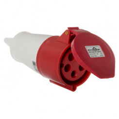 Розетка переносна ECO-225 (ГП 32А/5) 3Р+N+РЕ 32А 415В IP44