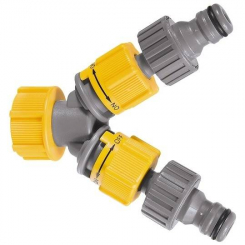 Розгалужувач 2-канальний (пластиковий), LUXE Palisad