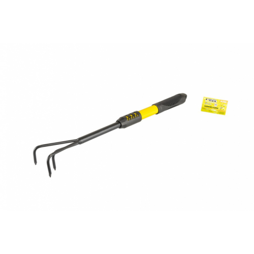 Розпушувач садовий MASTERTOOL з подовженою металевою ручкою та гумовим покриттям 500х70 мм 14-6166