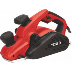 Рубанок электросетевой YATO: P=1300 Вт, платформа b=110 мм, глуб. струг.- 0-3.5 мм