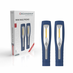 Ручний ліхтар на акумуляторі 200 lumen (комплект 2 шт) SCANGRIP MINI MAG PRO PROMO 2024