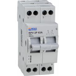 Ручний перемикач вводу (І-0-ІІ) RPV 2P 63A АСКО