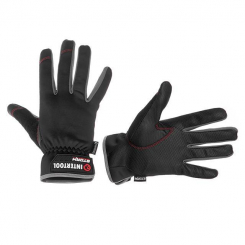 Рукавиці зi спандексу, "Touchscreen", антиковзне покриття долоні, вставки "Gripteq 3S", 10" (XL) STORM INTERTOOL SP-0182