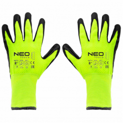 Рукавички робочі ізольовані, акрилові з матовим латексним покриттям, 4142X, розмір 8