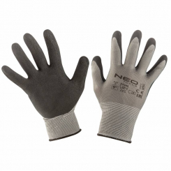 Рукавички робочі, з латексним покриттям (піна), 3141X, 9 "