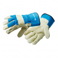 Рукавички робочі з твердим манжетом ELBE, коров'яча шкіра HOEGERT 11 HT5K461