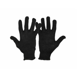 Рукавички трикотажні MASTERTOOL УНІВЕРСАЛ 70% бавовна/30% поліестер 10 клас 2 нитки 32 гр чорні 83-0325