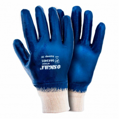 Рукавички трикотажні з нітриловим покриттям Sigma (9443401)