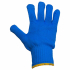Рукавички трикотажні з точковим ПВХ покриттям р10 Тризуб КРАТНО 12 парам (сині) SIGMA (9442621)