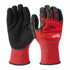 Рукавиці MILWAUKEE з захистом від удару та опором порізам 3 рівня, 8/M 10
