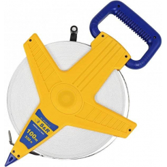 Рулетка S&R 100 м x 13 мм  FIBERGLASS TAPE