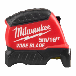 Рулетка WIDE BLADE MILWAUKEE (Gen2), (полотно 35мм), 5м/16фт