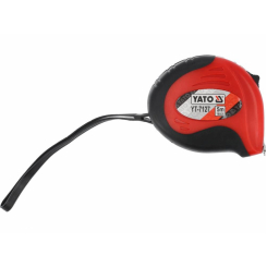 Рулетка YATO : L= 5 м x 19 мм, з магнітним наконечником і нейл. покриттям [12/120]
