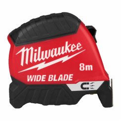Рулетка магнітна WIDE BLADE MAGNETIC MILWAUKEE (Gen2), (полотно 35мм), 8м