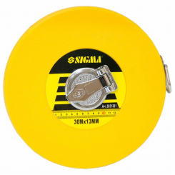 Рулетка скловолокно 30м*13мм Sigma (3831301)