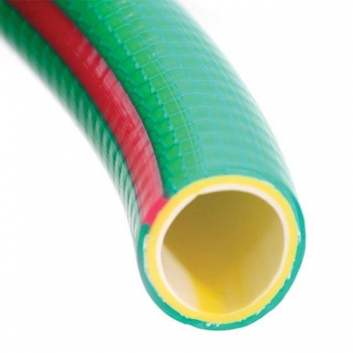 Шланг для води чотиришаровий, 1/2", 20 м, армований, PVC INTERTOOL GE-4103