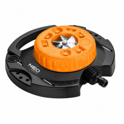 Садовий спринклер, 9 функцій, з кріпильними штифтами