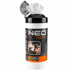 Серветки для миття рук та очищення поверхонь та інструментів від стійкої бруду, банка 100 шт.