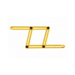 Шаблон лінійка VOREL, для перенесення вимірів 310*175*25 мм