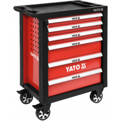 Шафа для інструментів YATO, на колесах, 6 ящиків, 975x765x465 мм