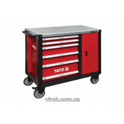 Шафа-візок для інструментів YATO з 6 ящиками, 1000x1130x570 мм