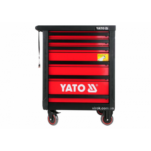 Шафа-візок для інструментів YATO з 6 ящиками, 958x766x465мм