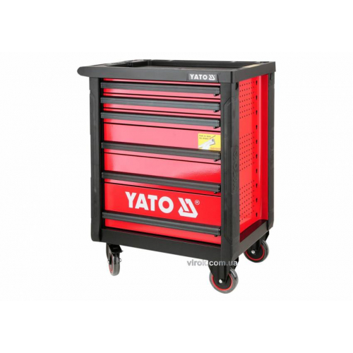 Шафа-візок для інструментів YATO з 6 ящиками, 958x766x465мм