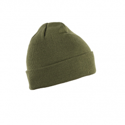Шапка в'язана HOEGERT ENZ, колір темно-зелений HOEGERT Універсальний HT5K472