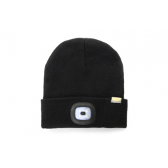 Шапка з ліхтариком чорна 200Лм (300мАг) СИЛА