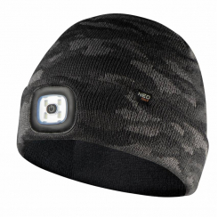 Шапка з ліхтариком, двошарова, CAMO URBAN