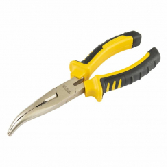 Щипці гнуті MASTERTOOL 180 мм С55 HRC 45~50 23-3180