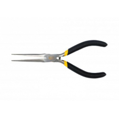 Щипці тонкі прямі міні із ізолів. ручками l=150 мм