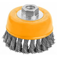 Щітка чашка плетена ПРОФІ 125 мм