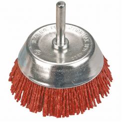 Щітка чашкова 75 мм, з хвостовиком