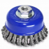 Щітка чашкова пряма S & R 100 мм, сталева плетена проволока