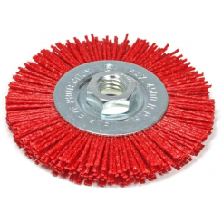 Щітка дискова S&R, 100мм x M14 об/хв 12250 нейлонова