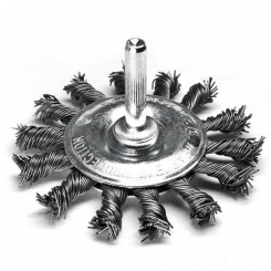 Щітка дискова S & R 75 мм, плетена проволока