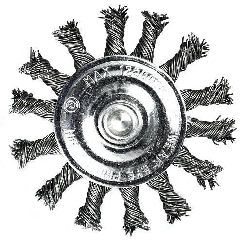 Щітка дискова S & R 75 мм, плетена проволока