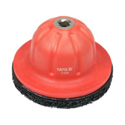 Щітка до серцевин втулок і шпильок YATO під квадр. шпиндель- 1/2", Ø= 150/90мм (зовн/внутр), h= 95мм