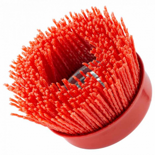 Щітка дротяна чашеподібна Ø75мм М14×2мм (нейлонова) SIGMA (9014471)