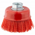 Щітка дротяна чашеподібна Ø75мм М14×2мм (нейлонова) SIGMA (9014471)