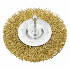 Щітка дротяна дискова, 100 мм, хвостовик