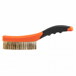 Щітка дротяна, дріт латунний, 4х16 рядів