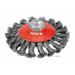 Щітка-крацовка YATO Ø100 мм