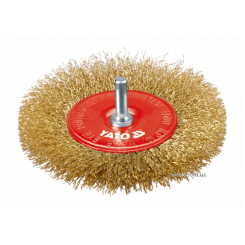 Щітка-крацовка плоска YATO зі стержнем Ø100 мм