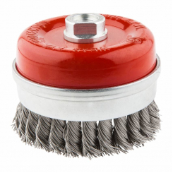 Щітка по металу, 100 мм x М14, INOX