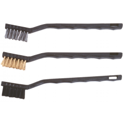 Щітки 180 мм, набір 3 шт., мідь, сталь, нейлон