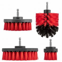 Щітки для чищення під шуруповерт, набір 4 шт.